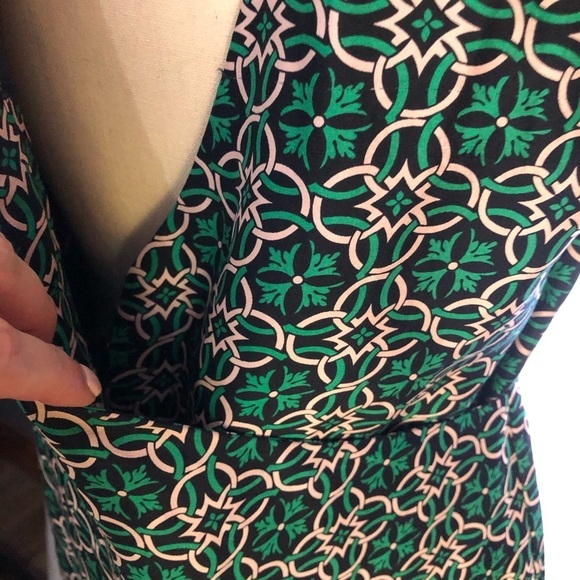 J crew dress open back shift silk dress  SZ 0 - Picture 5 of 10